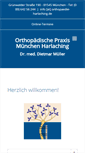 Mobile Screenshot of orthopaedie-harlaching.de